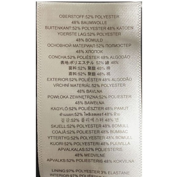 Michael Kors Black Leaf Print Short Sleeve Fit Flare Dress Size 8 NWT - Picture 8 of 8